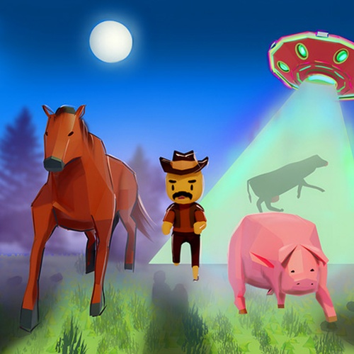 Farmers vs. Aliens Online Arcade Game