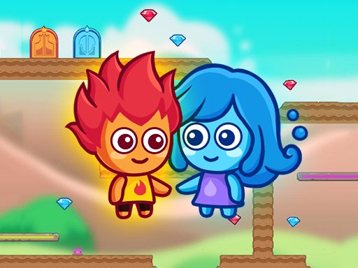 Fire & Water Maze Online Puzzle Game
