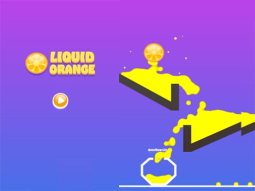 Liquid Orange Online Puzzle Game