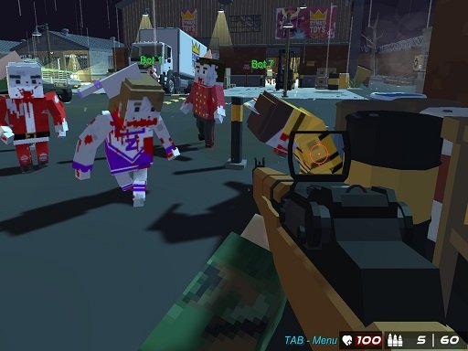 GunGame 24 Pixel Online Arcade Game