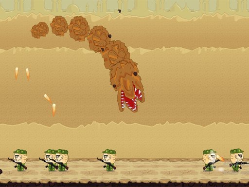 Sand Worm Online Arcade Game