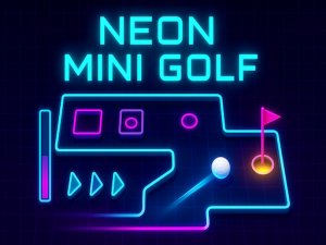 Neon Mini Golf Arcade Game