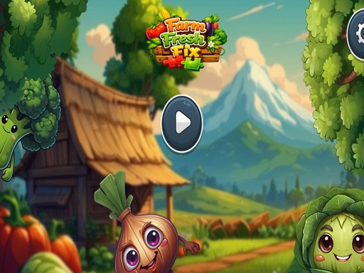 Farm Fresh Fix Puzzle Game - Kids Puzzle Game