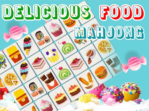 Delicious Food Mahjong Connect Online Puzzle Game - Puzzle Game