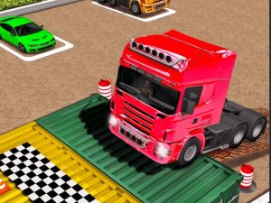 Truck Parking Car Games 3D Online Arcade Game