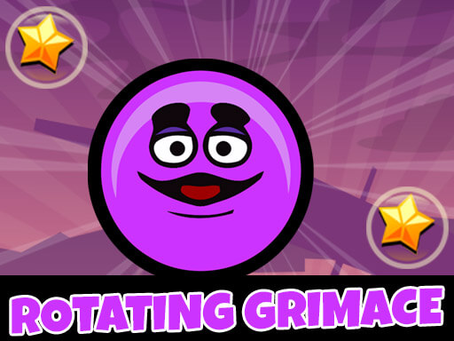 Rotating Grimace Puzzle Game