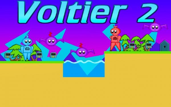 Voltier 2: Power Box Platformer Online Game