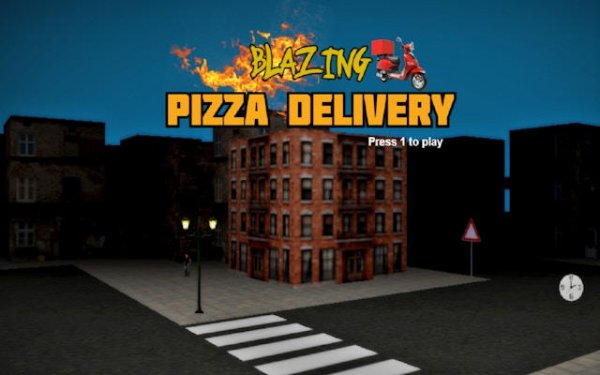 Blazing Pizza Delivery - Speed Bike Racing Game