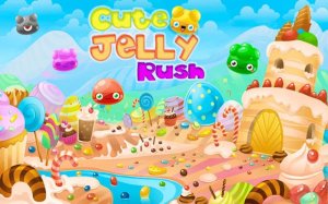 Cute Jelly Rush - Match 3 Puzzle Online Game