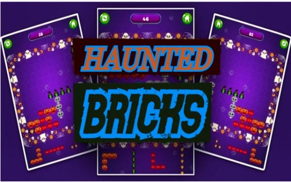 Haunted Bricks: Spooky Brick Breaker Online Game