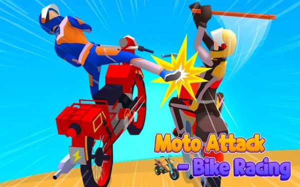 Moto Attack - Bike Racing Simulator Online Game