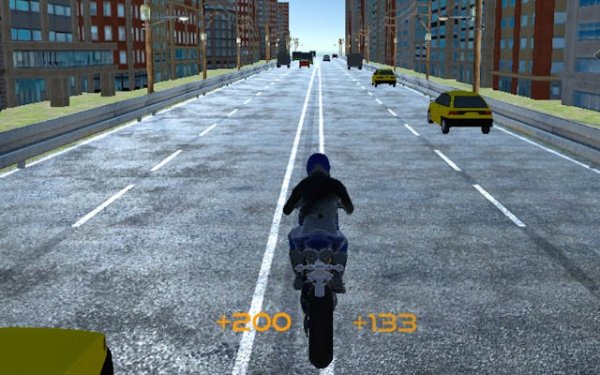 Motorbike Traffic Racer Online Game