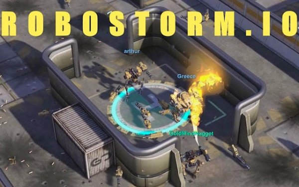 Robostorm.io - Online Mech Deathmatch Game