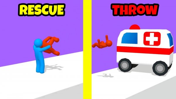 Rescue Throw Online Arcade Game