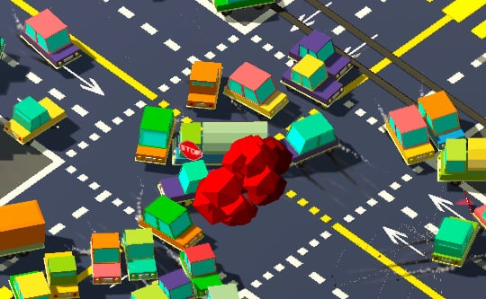 Slightly Annoying Traffic Management Puzzle Game
