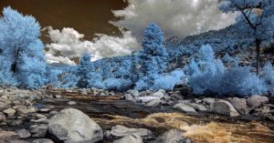 Camera add-on reveals hidden infrared colors to the naked eye